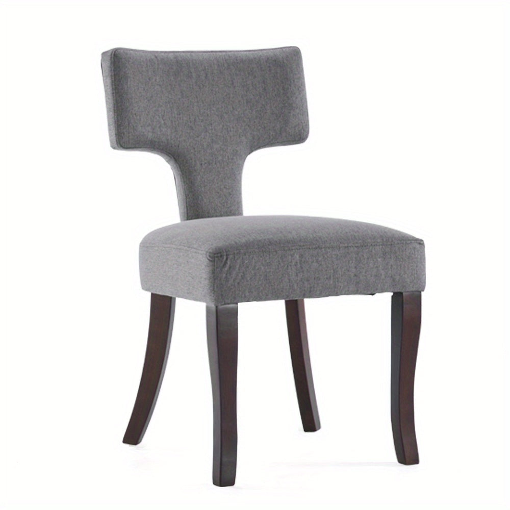 A Kitchen Chair Made of Contemporary Linen Fabric with a Medieval Touch, Featuring a Cushioned Seat for Comfort, Ideal for Use in The for home Kitchen, Dining Area, Or Bedroom