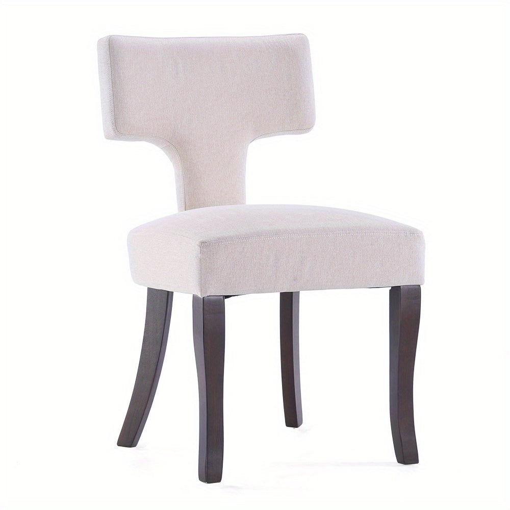A Kitchen Chair Made of Contemporary Linen Fabric with a Medieval Touch, Featuring a Cushioned Seat for Comfort, Ideal for Use in The for home Kitchen, Dining Area, Or Bedroom